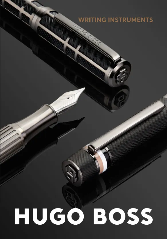 Hugo Boss Writing